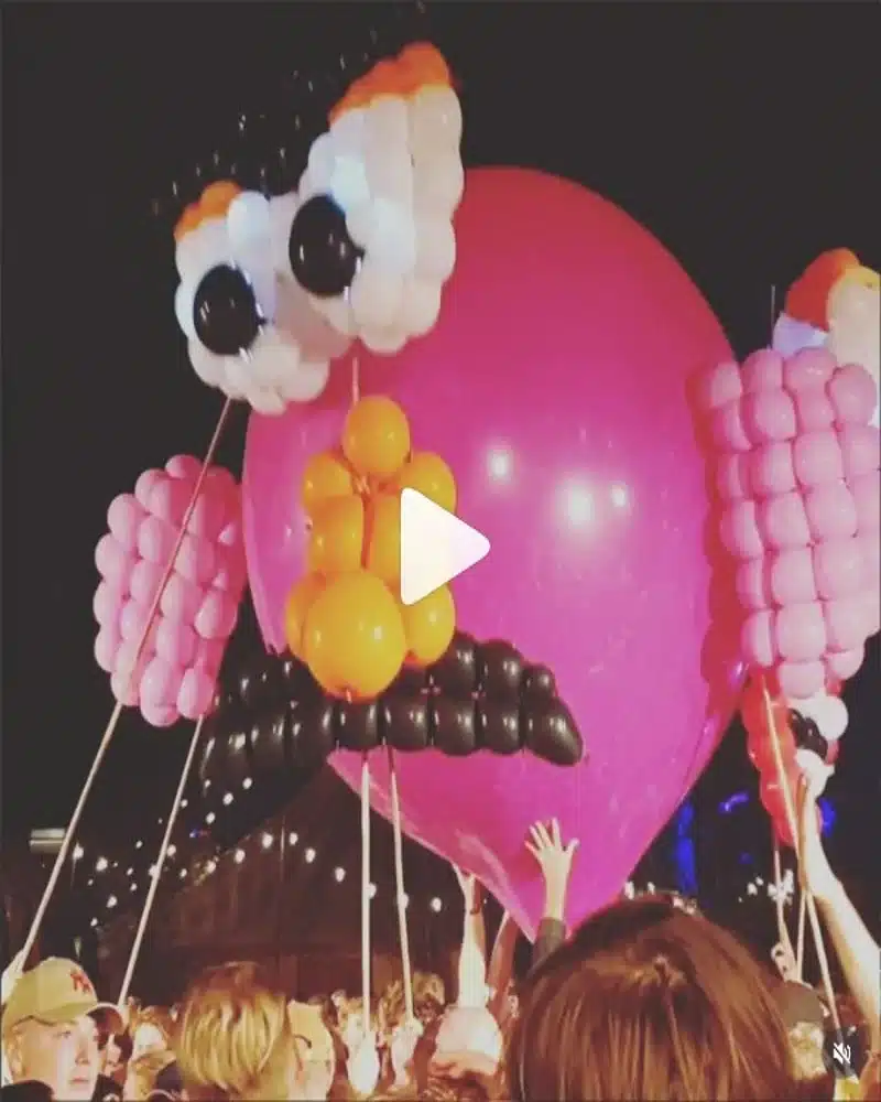 Face Blaster LED balloon face